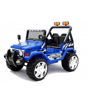 Coche Jeep 12V, azul( Plaza Y Media), Rc Parental, Ruedas Eva S618 - LE2550